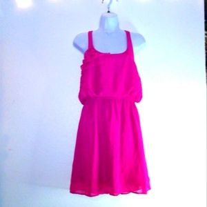 Eyelash Couture Pink Dress